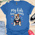 My kids have paws - V5 - Mommy Shirt T-Shirt